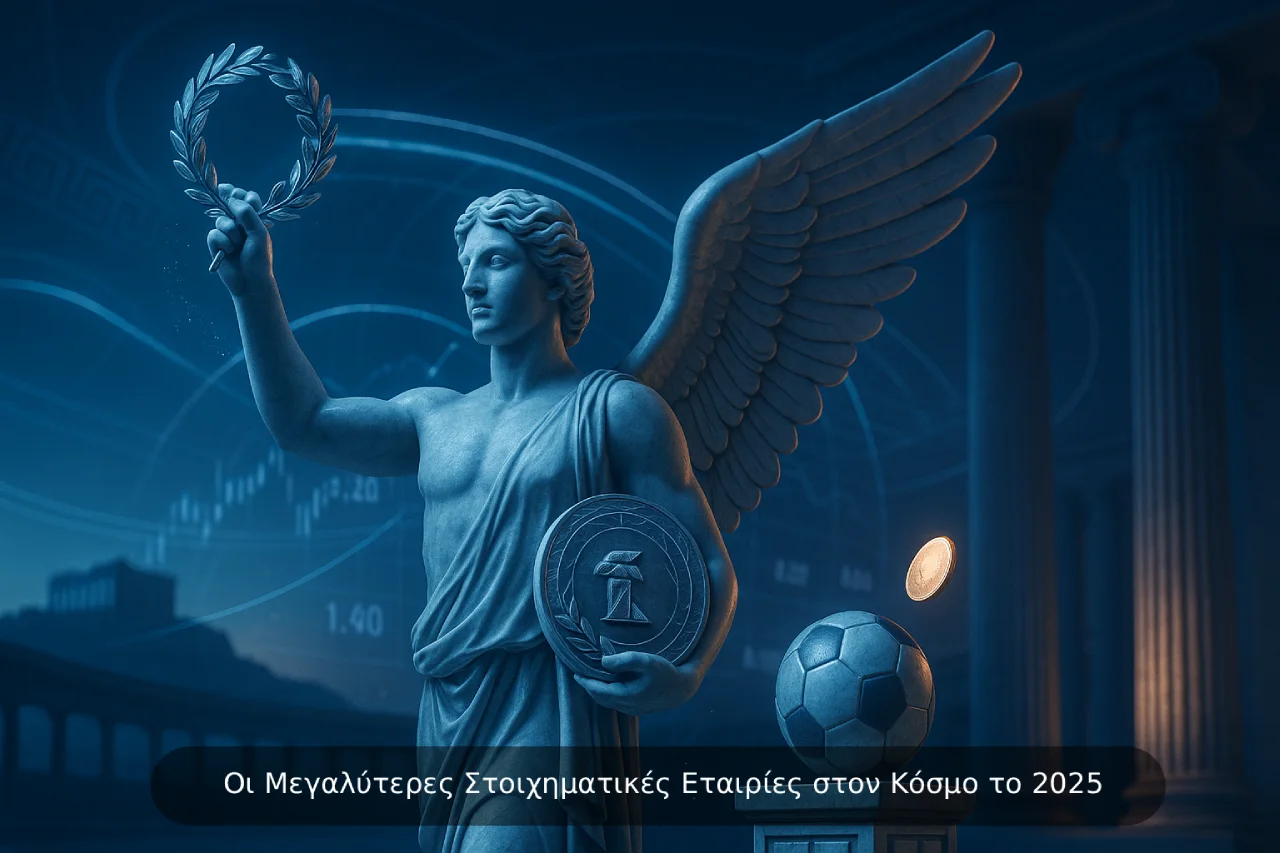 Οι Μεγαλύτερες Στοιχηματικές Εταιρίες στον Κόσμο το 2025