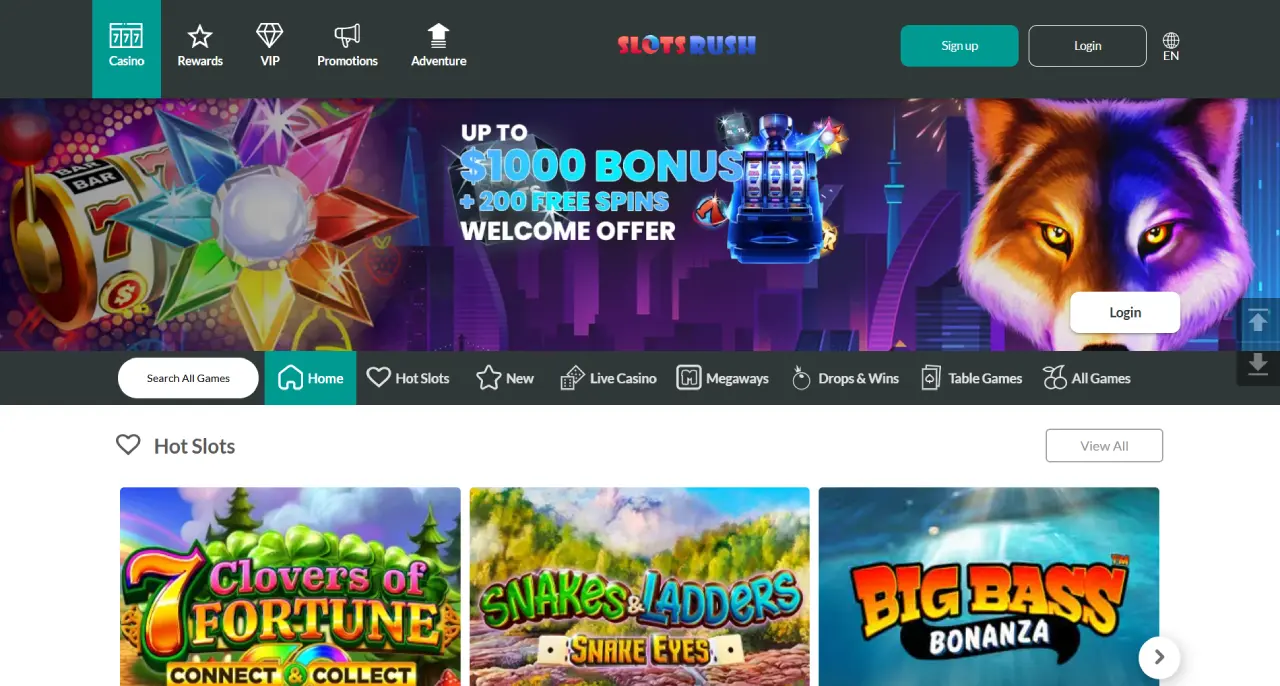 Slotsrush Casino