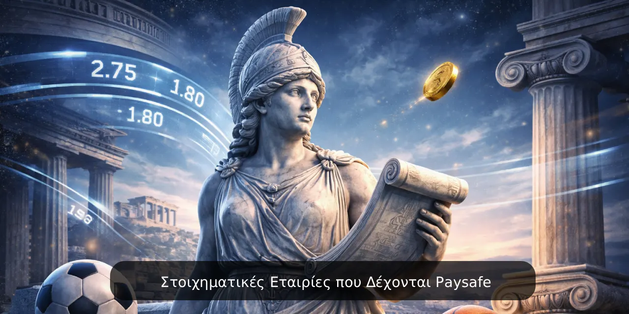 Στοιχηματικές Εταιρίες που Δέχονται Paysafe